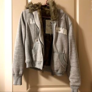 Abercrombie and Fitch Fur-Lined Jacket